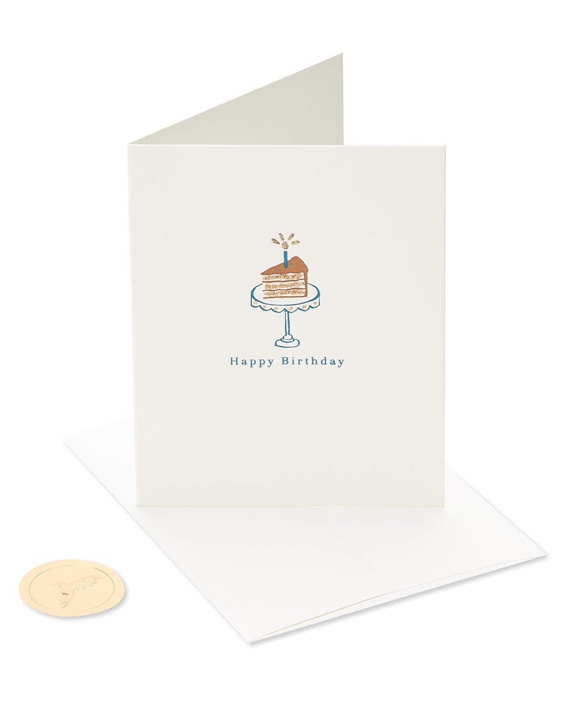 Papyrus Blank Birthday Card (Happy Birthday) - Image 4